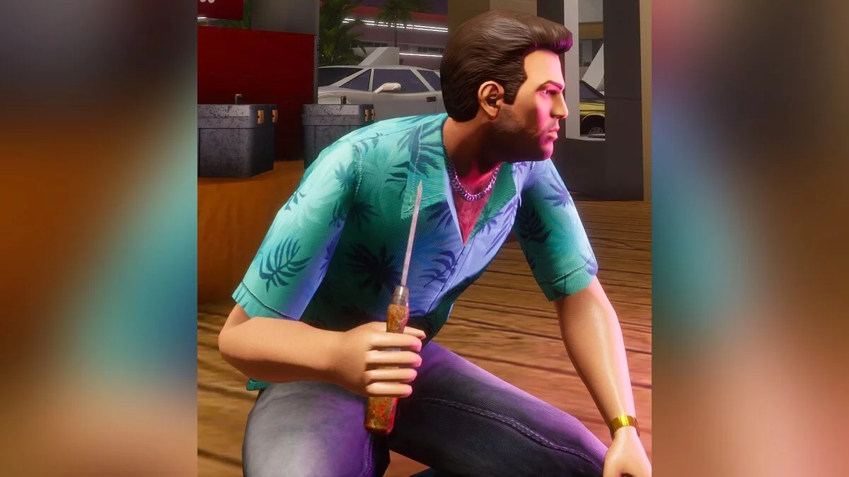 Collection of improved weapons / GTA Vice City: The Definitive Edition