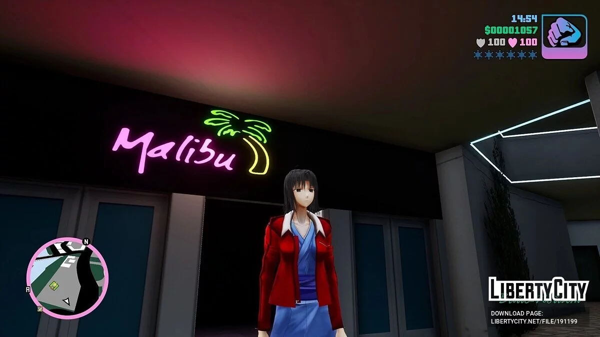 Paket Skin Kara no Kyoukai / GTA Vice City: The Definitive Edition