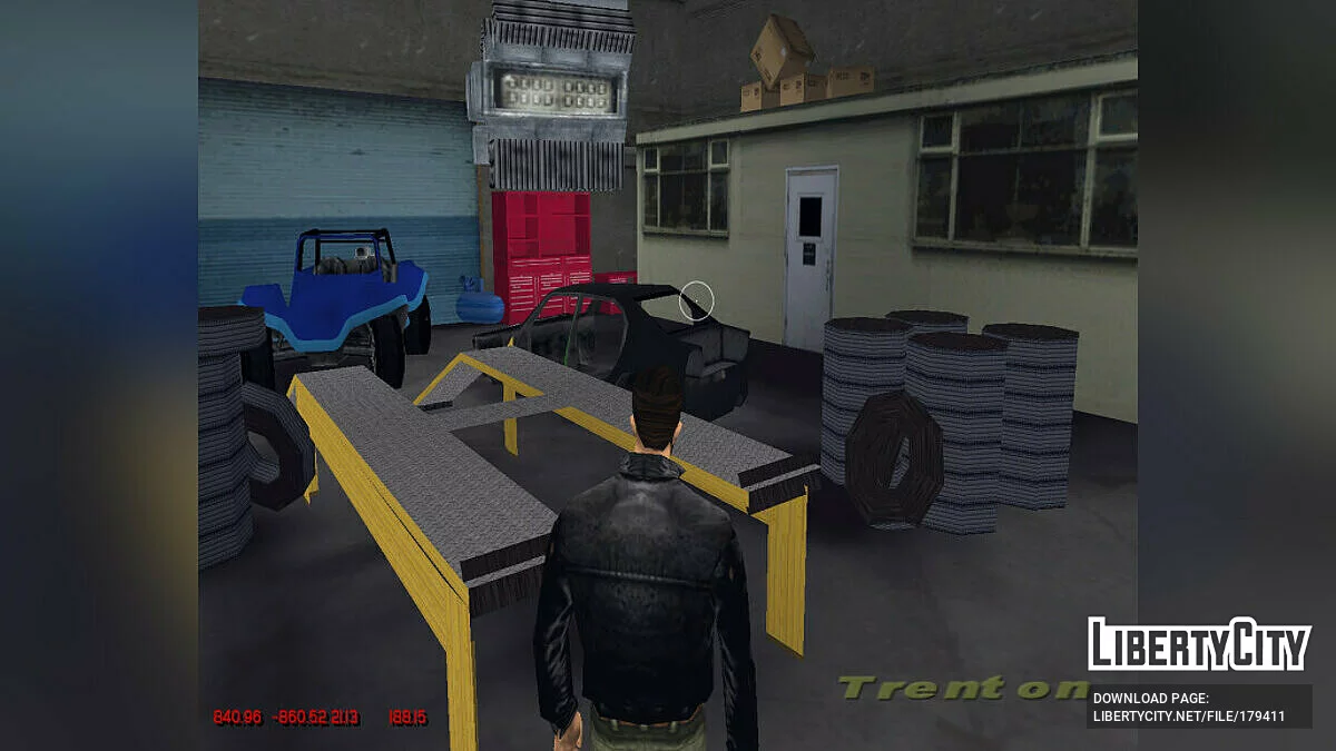 Розширений гараж Джоуї Леоне / GTA Vice City