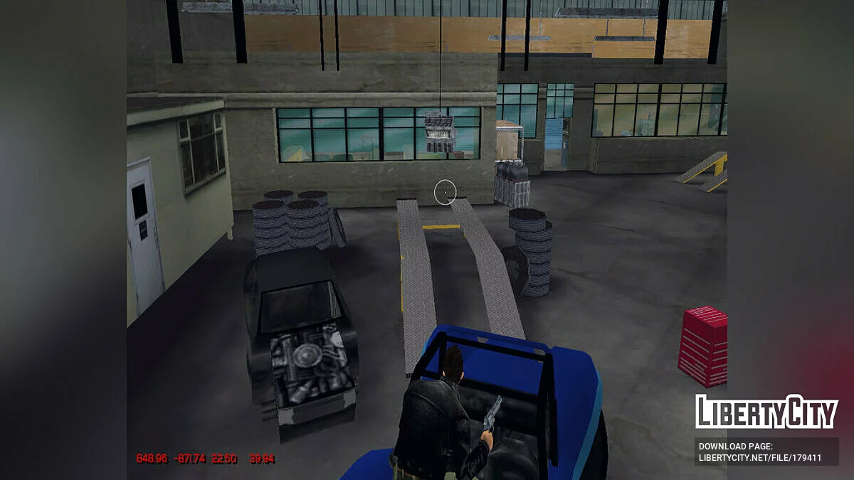 Розширений гараж Джоуї Леоне / GTA Vice City