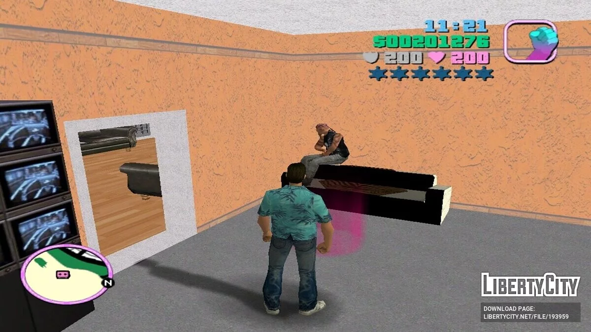 New house with pool and backyard / GTA Vice City