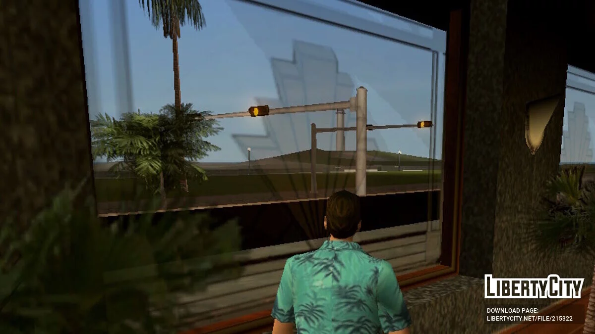 Оновлений вигляд на вулицю з Ocean View / GTA Vice City