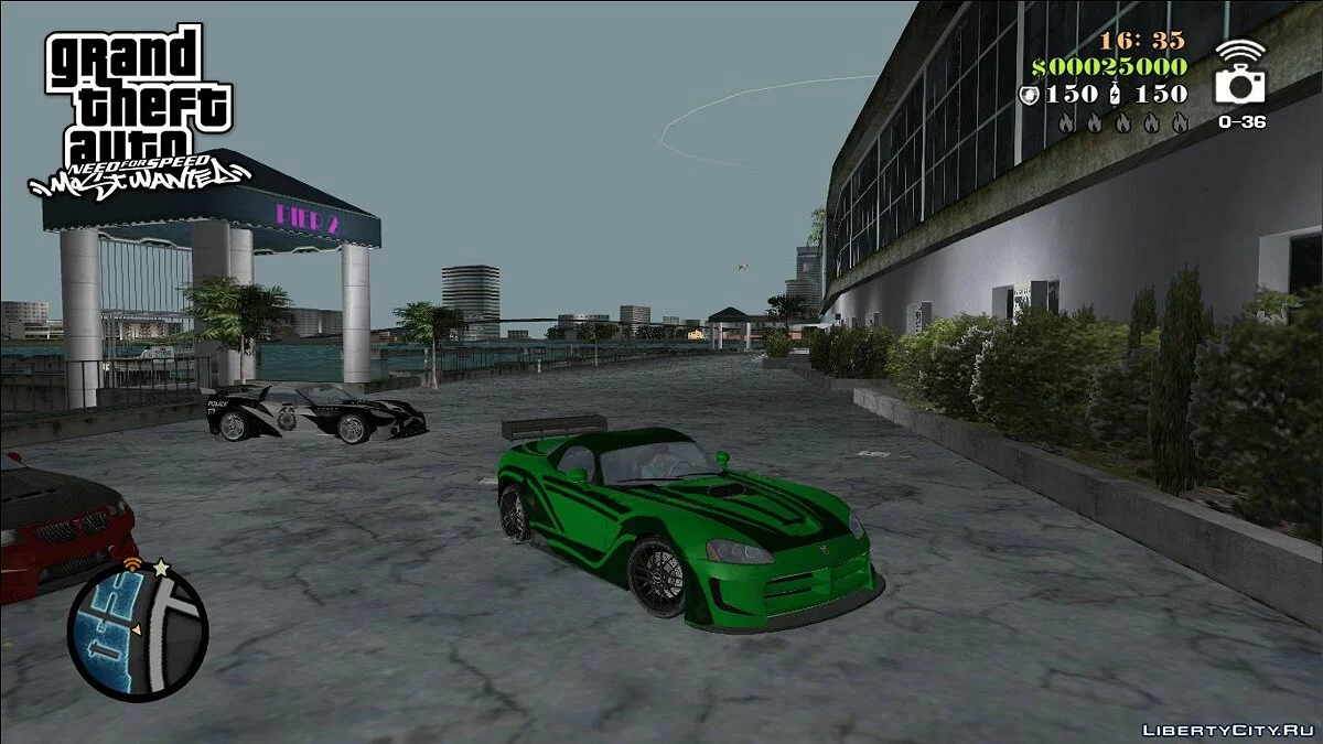 NFSMW Dodge Viper \'JV\' / GTA Vice City