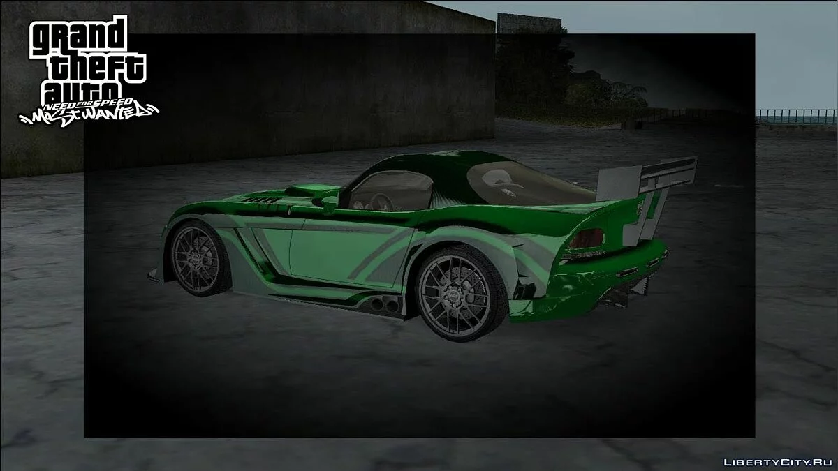 NFSMW Dodge Viper \'JV\' / GTA Vice City