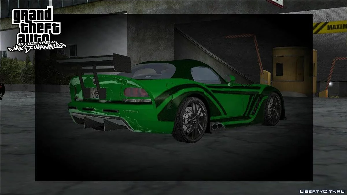 NFSMW Dodge Viper \'JV\' / GTA Vice City