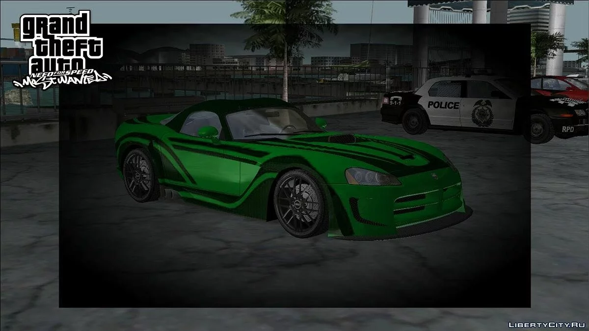 NFSMW Dodge Viper \'JV\' / GTA Vice City