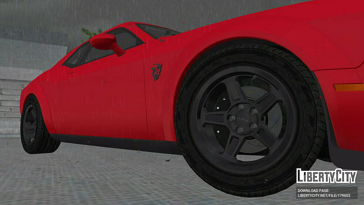 Dodge Challenger SRT Demon '17 / 侠盗猎车手:罪恶都市