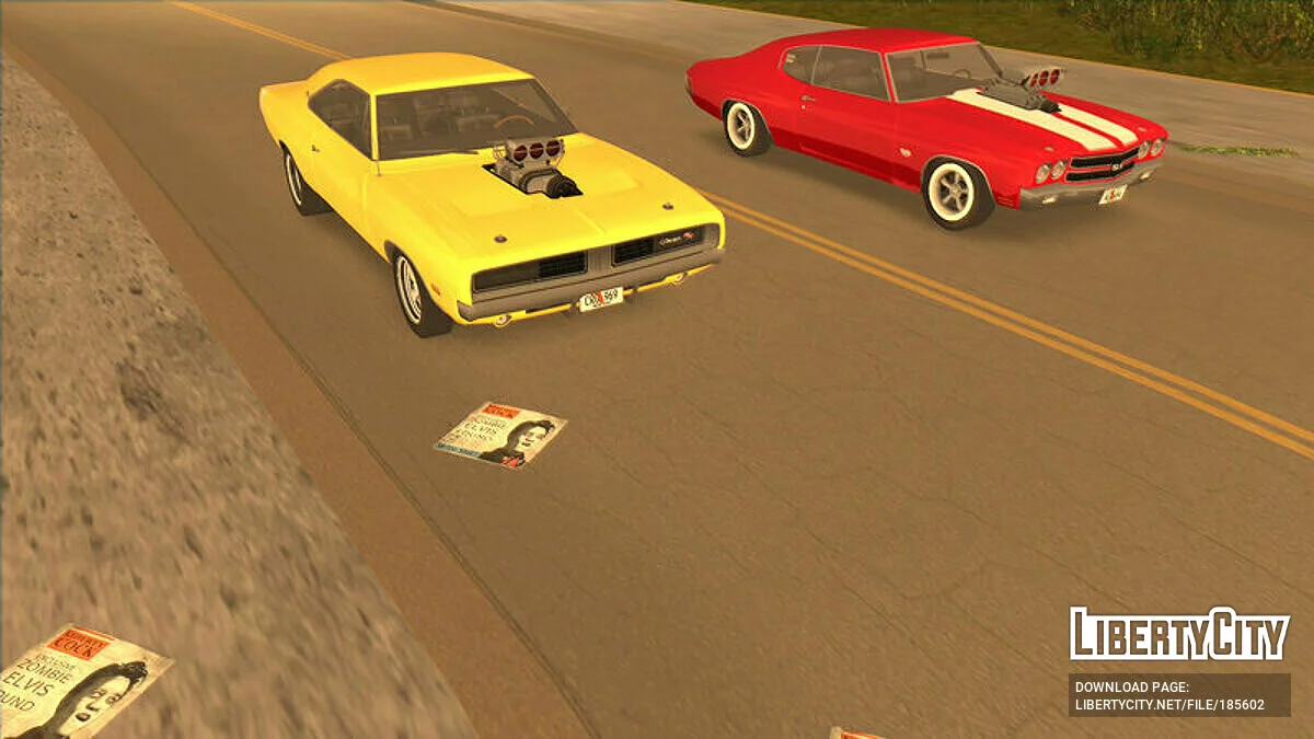 Dodge Charger R/T '69 / GTA Vice City