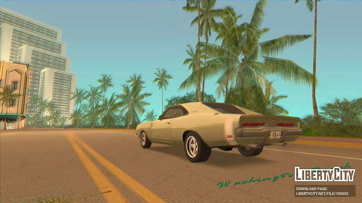 Dodge Charger R/T '69 / GTA Vice City