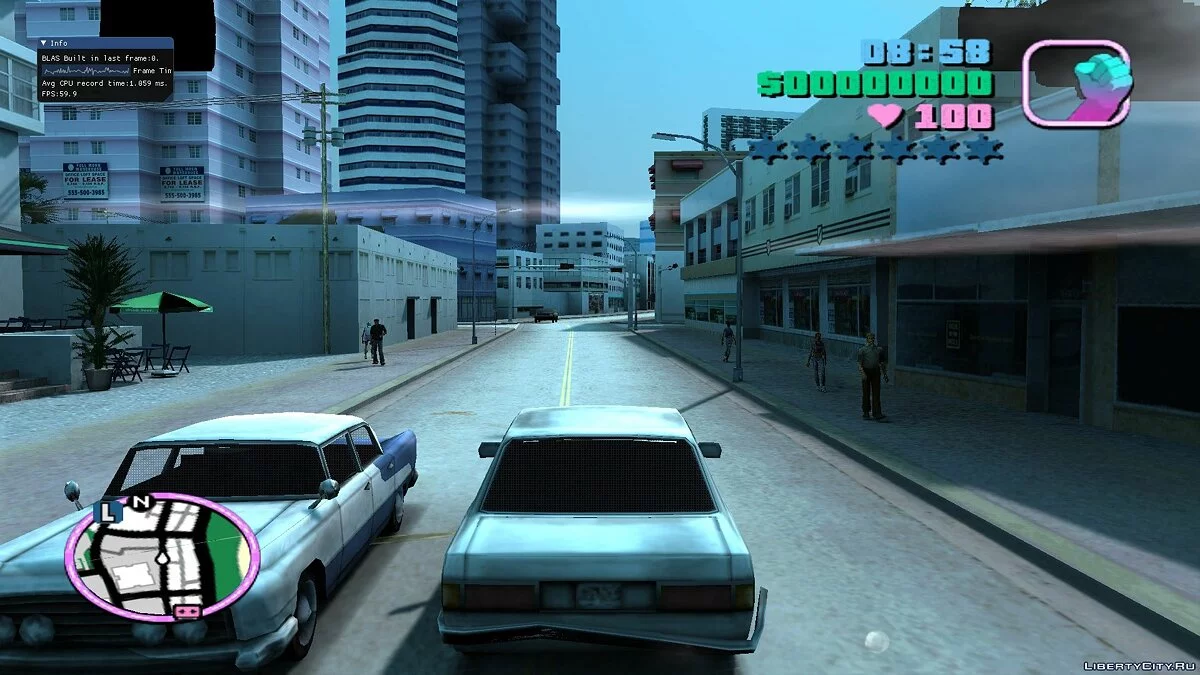 RenderHook for GTA Vice City (RTX graphics) / GTA Vice City