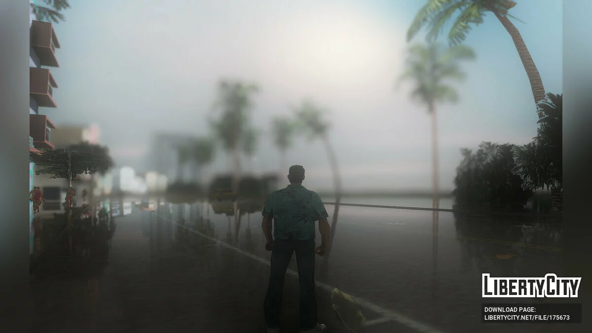 Blindness - ReShade / GTA Vice City