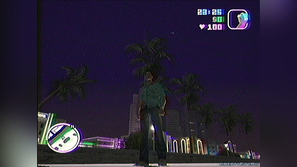 Vice City on VHS (ReShade) for GTA Vice City - Картинка #7