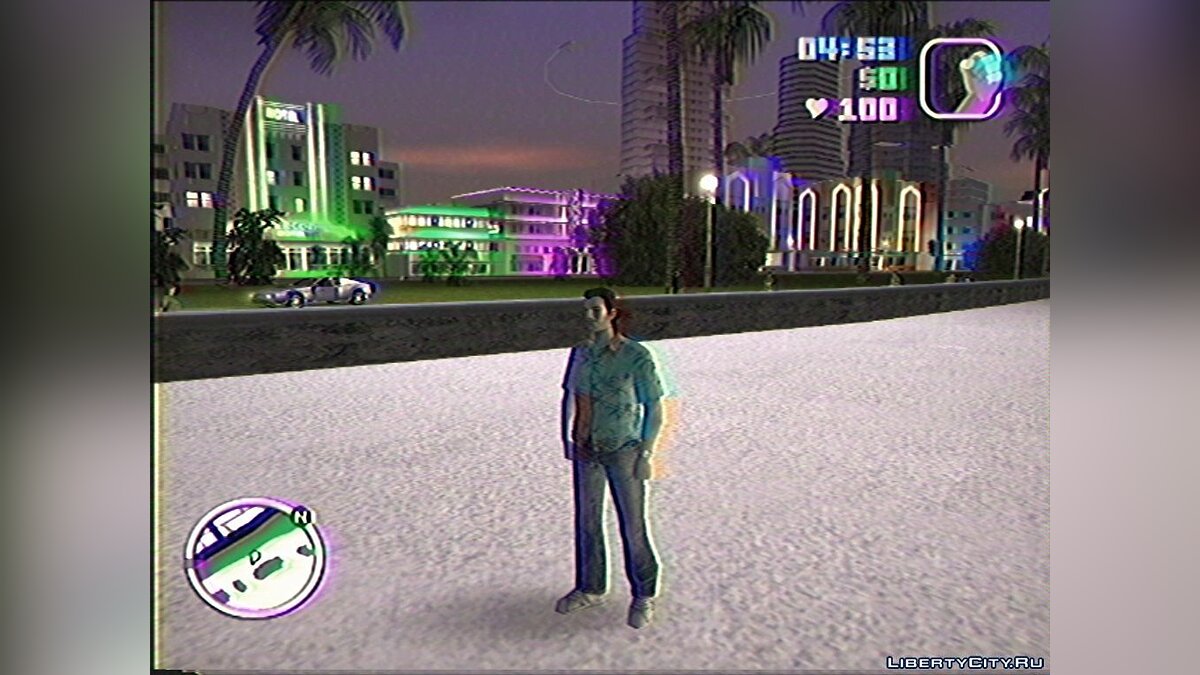 Vice City on VHS (ReShade) for GTA Vice City - Картинка #3