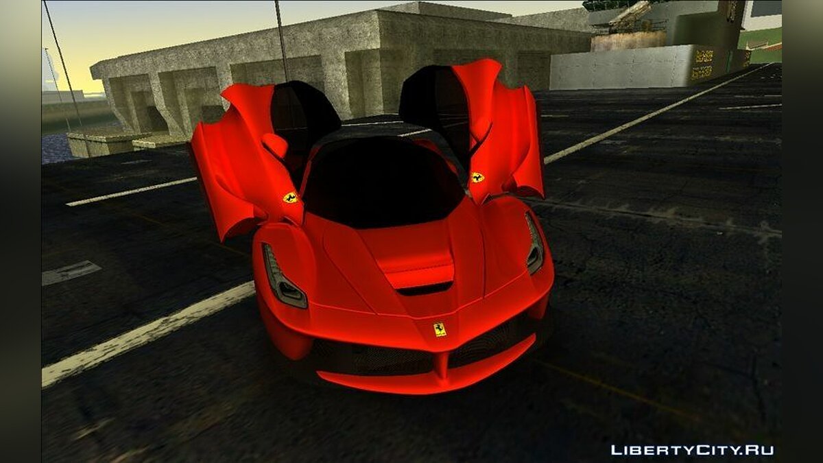 Mods GTA San Andreas: Ferrari LaFerrari (F70) 2014