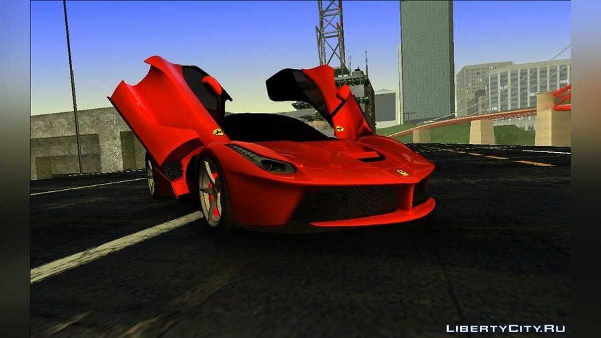 Mods GTA San Andreas: Ferrari LaFerrari (F70) 2014