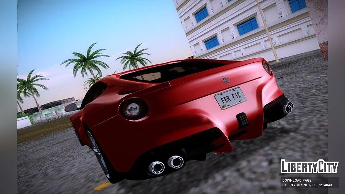 2012 Ferrari F12 Berlinetta / GTA Vice City