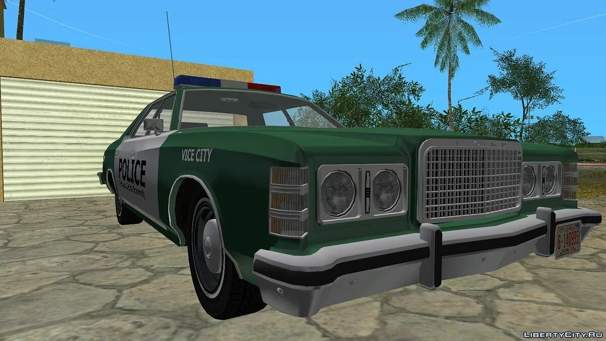 Ford Custom 500 (4-door) 1975 Police / GTA Vice City