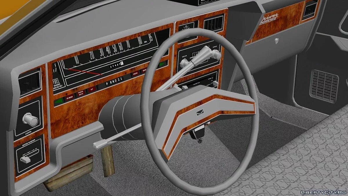 Ford Custom 500 (4-door) 1975 Taxi / GTA Vice City