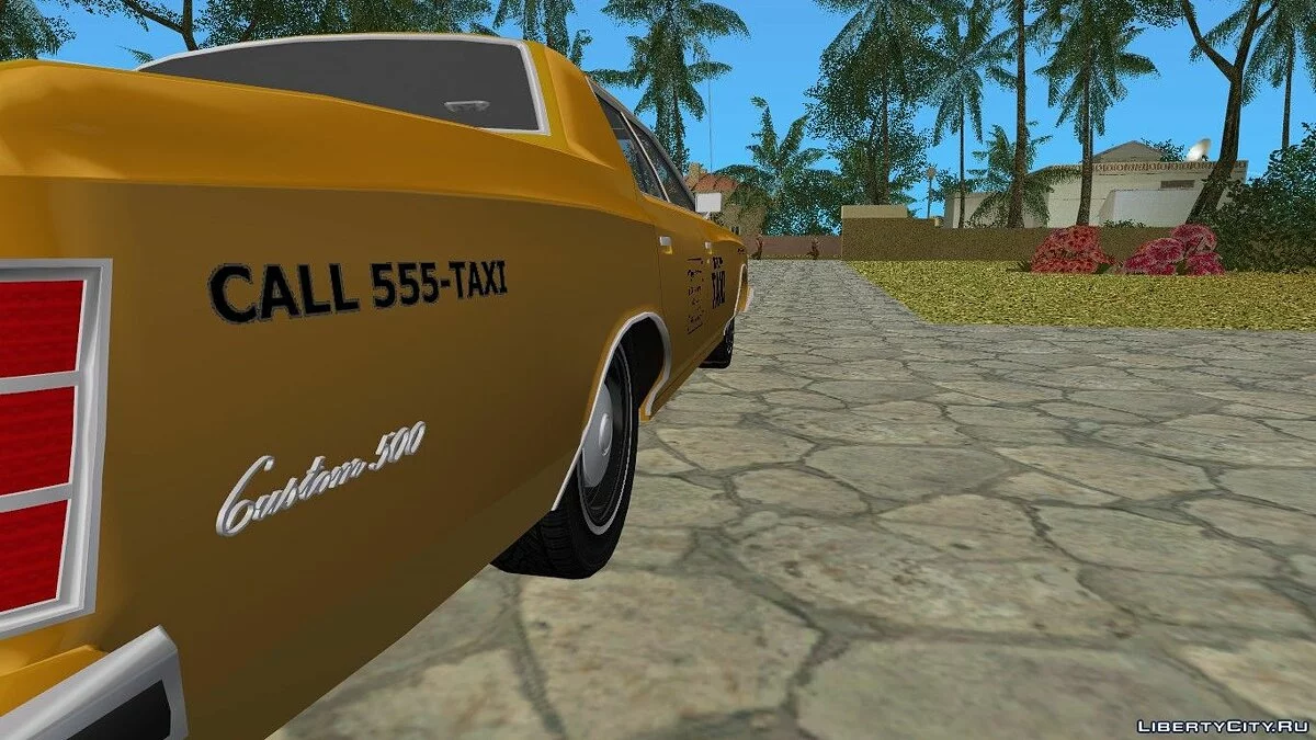 Ford Custom 500 (4-door) 1975 Taxi / GTA Vice City