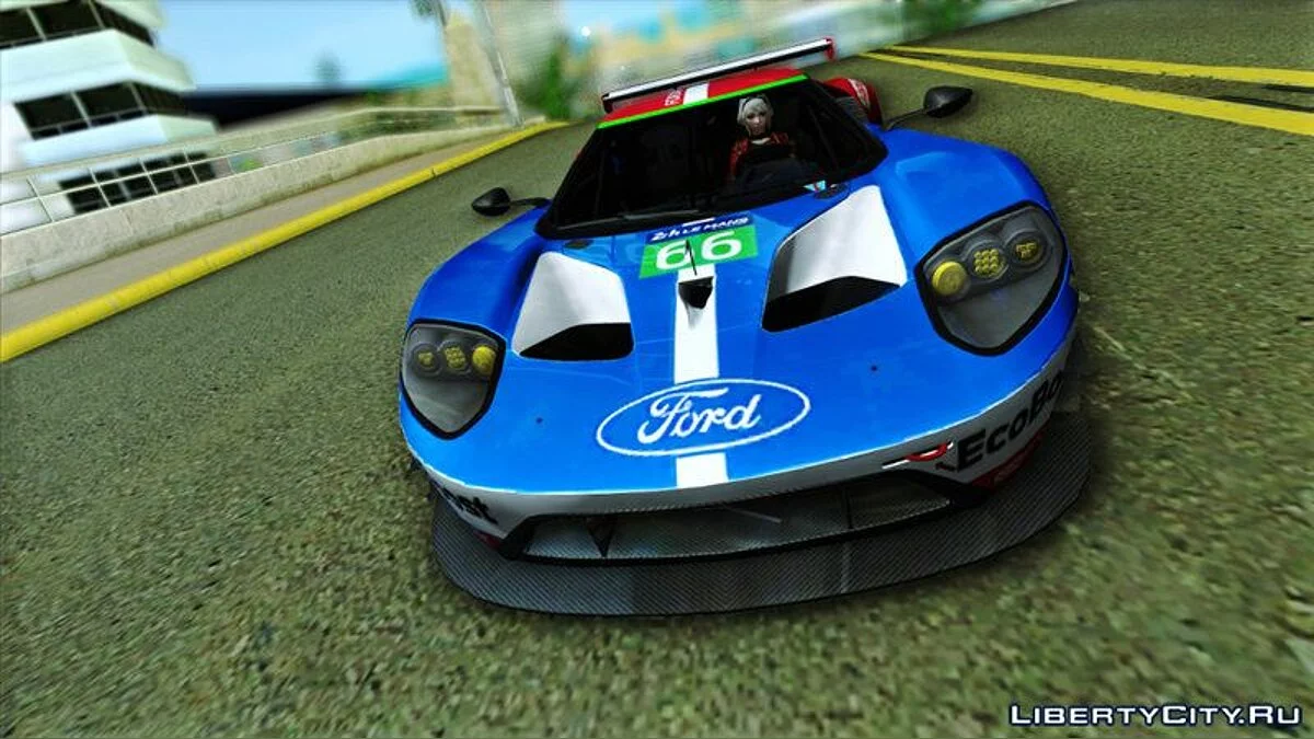 Ford #66 Ford Racing GT Le Mans Racecar / GTA Vice City