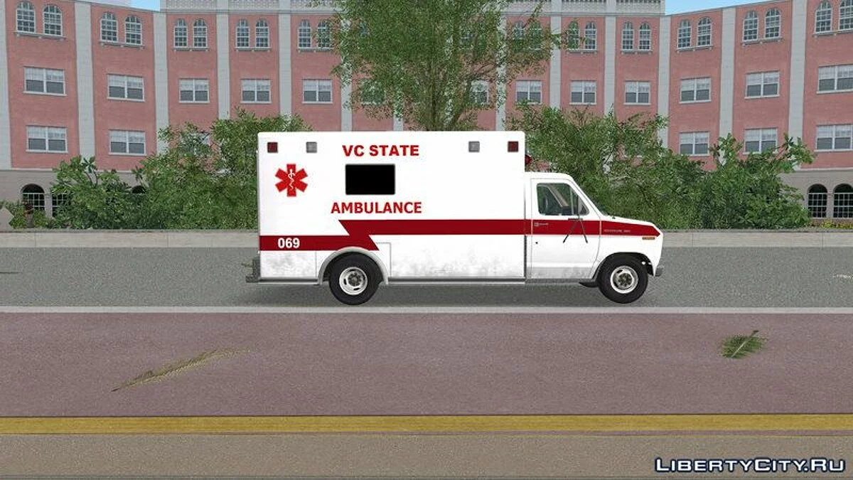 Ford E-350 Ambulance / GTA Vice City