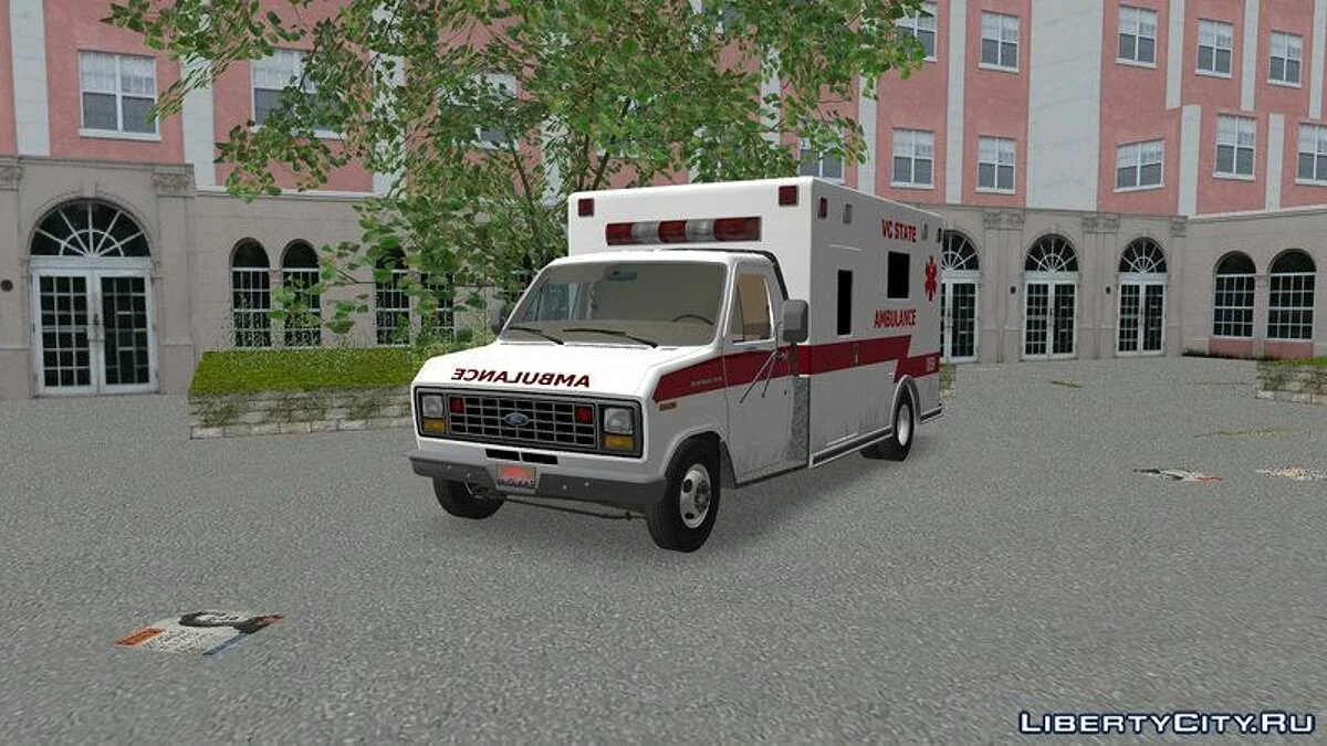 Ford E-350 Ambulance / GTA Vice City