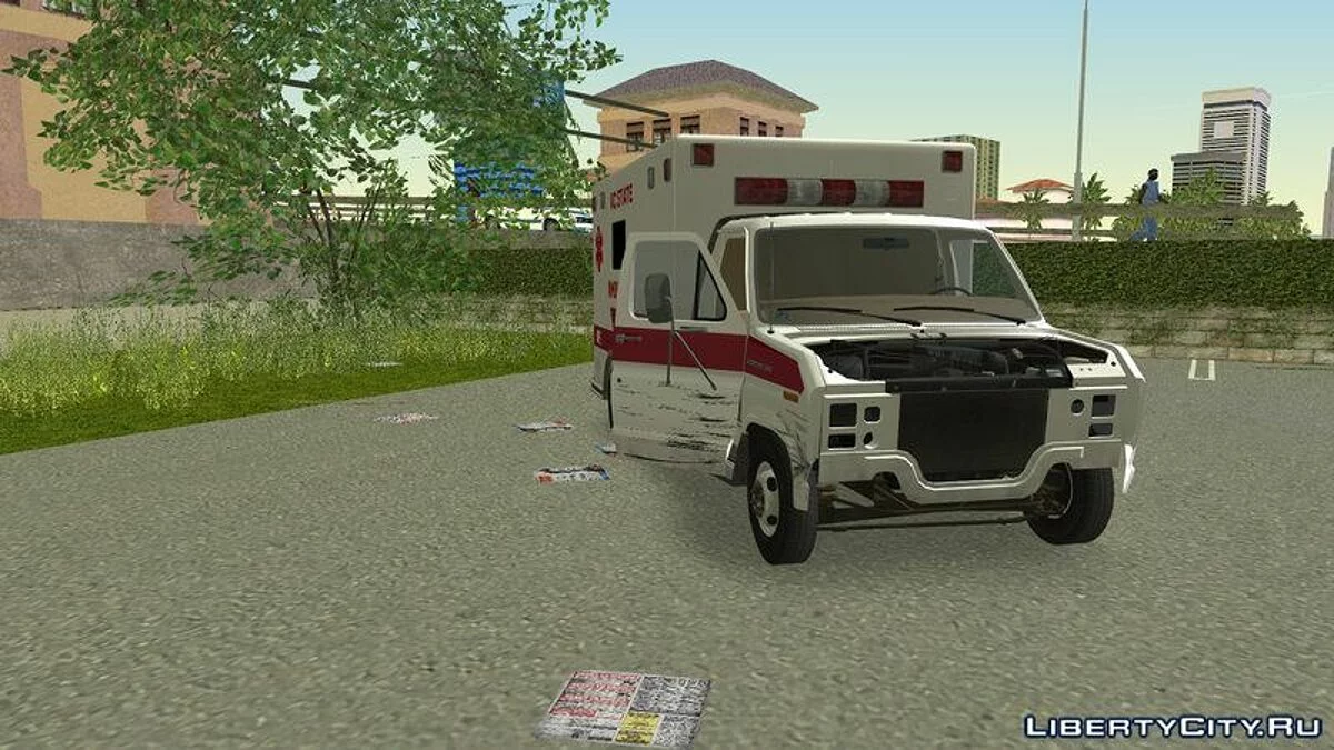 Ford E-350 Ambulance / GTA Vice City