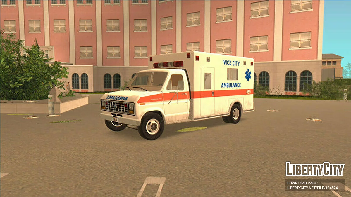 سيارة إسعاف فورد E-350 '82 / جي تي إيه فايس سيتي