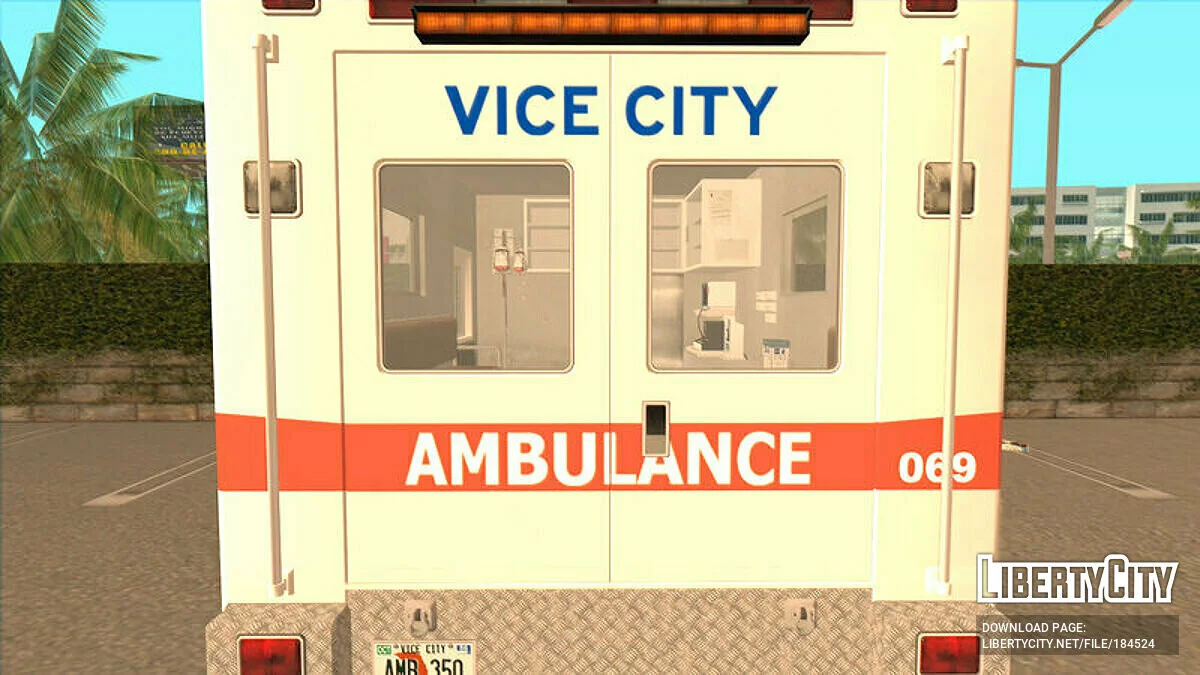 سيارة إسعاف فورد E-350 '82 / جي تي إيه فايس سيتي