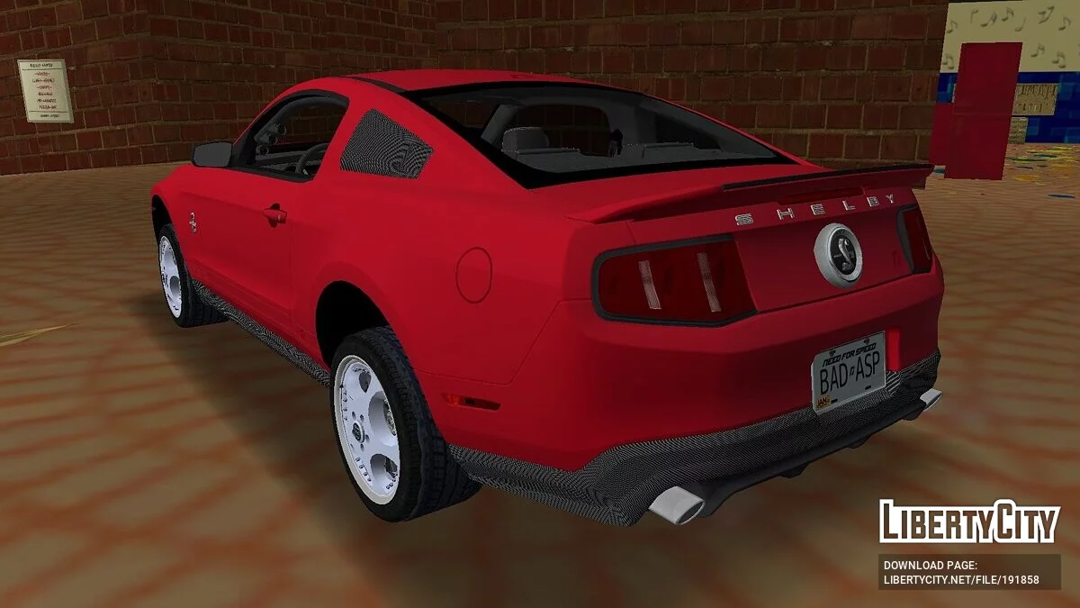 Ford Shelby GT500 Super Snake '11 / GTA Vice City