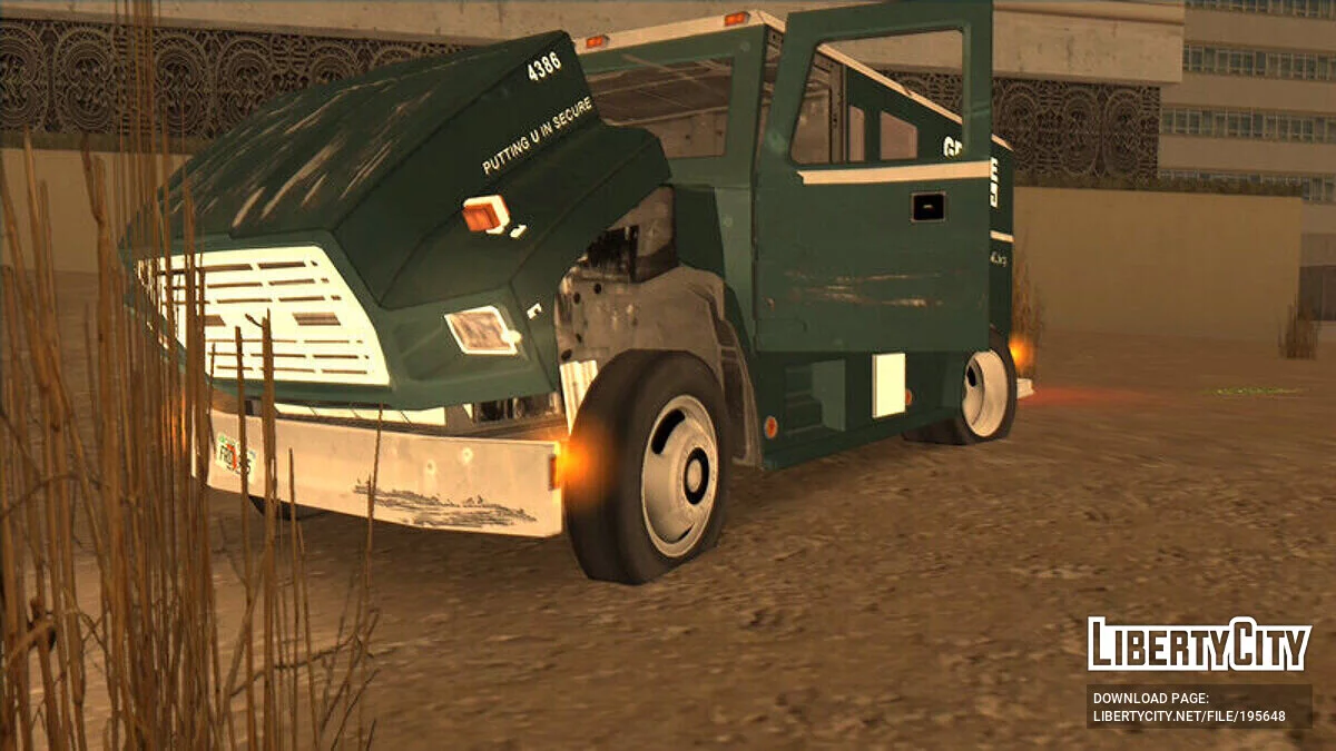 Caminhão Blindado Ford F700 '85 / GTA Vice City