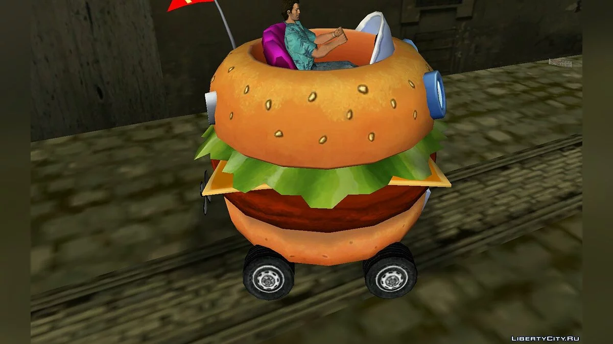 Patty Wagon from Nick Racers Revolution / GTA Vice City