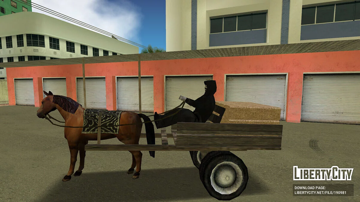 Horse with cart / GTA Vice City