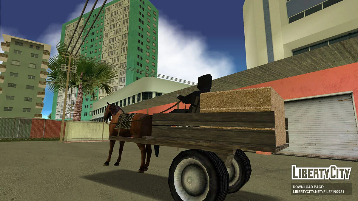 Horse with cart / GTA Vice City