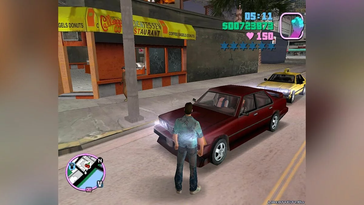 GTA VC Beta peds and cars / GTA Vice City