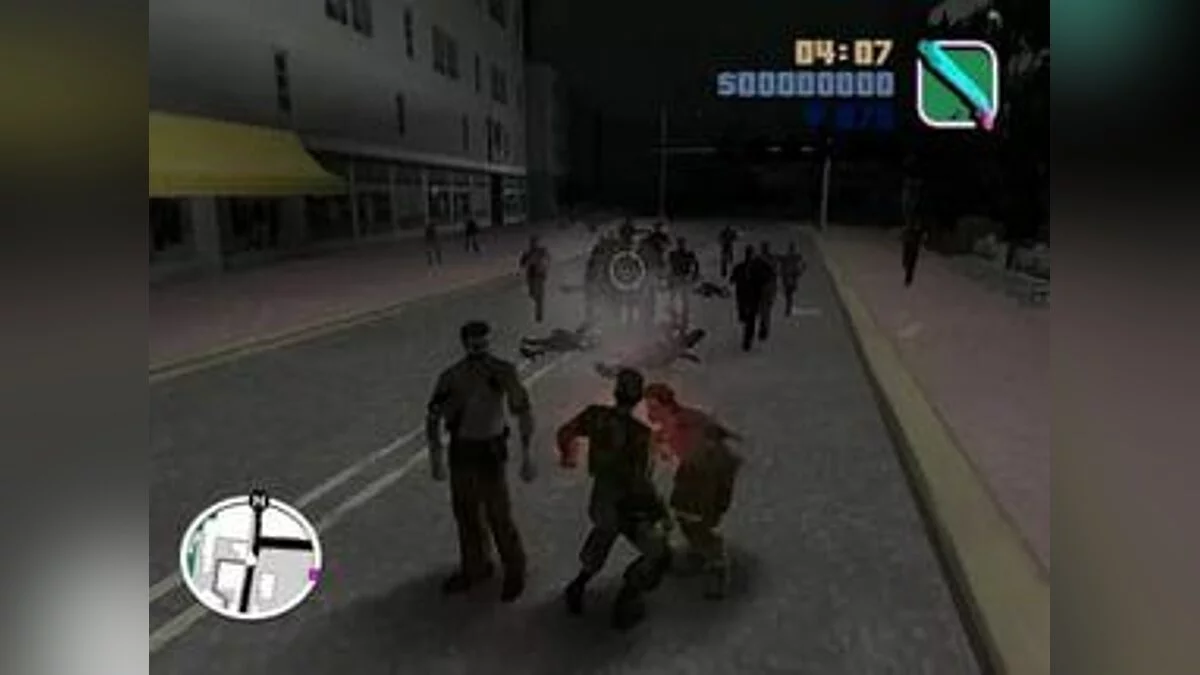 GTA Long Night Zombie City (Automatic Installation) / GTA Vice City