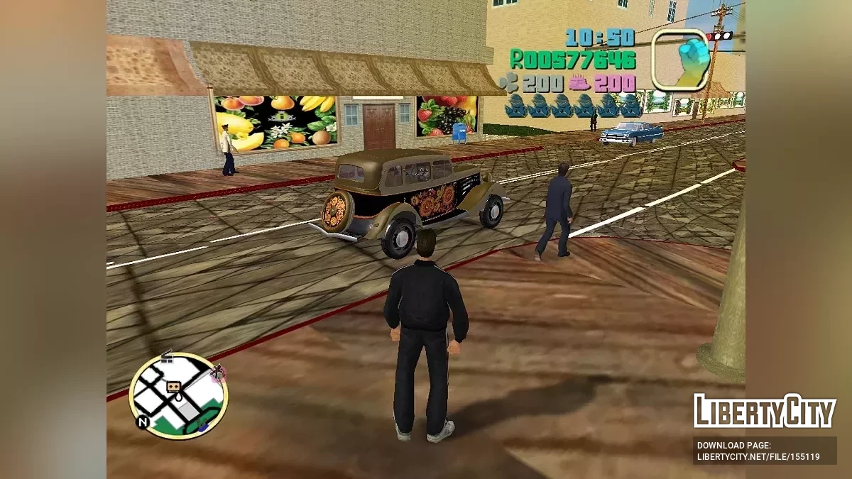 Voitures Russes Édition Veda Finition / Voitures Classiques Rétro / GTA Vice City