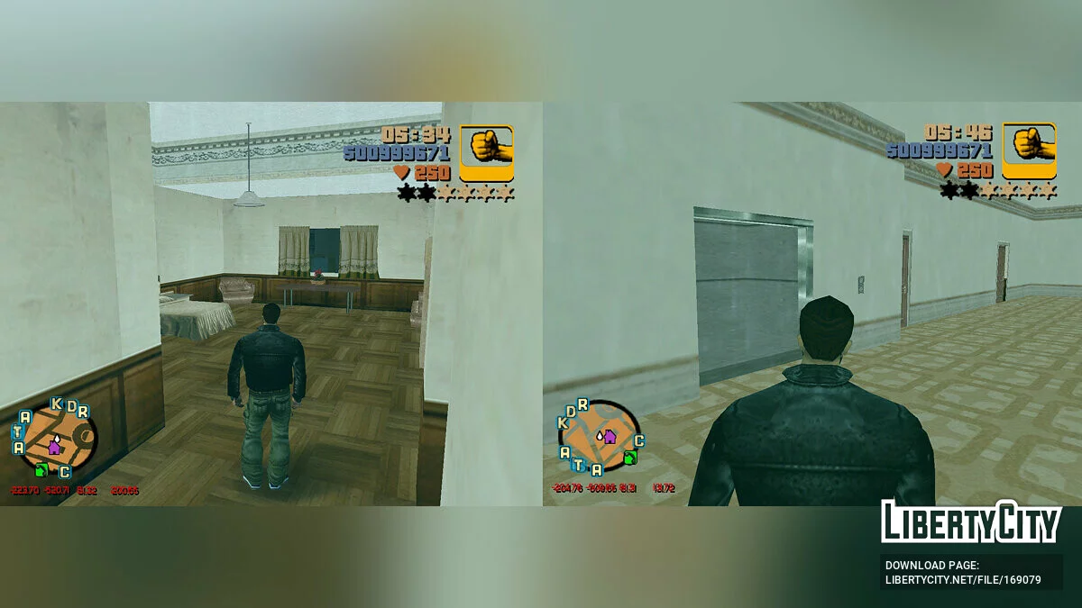 GTA Liberty - Розширення карти / GTA Vice City