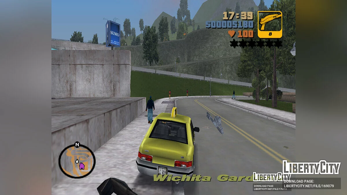 GTA Liberty - Розширення карти / GTA Vice City