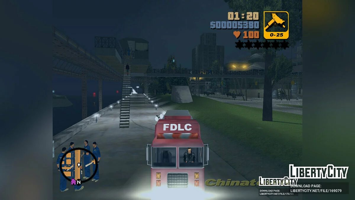 GTA Liberty - Розширення карти / GTA Vice City