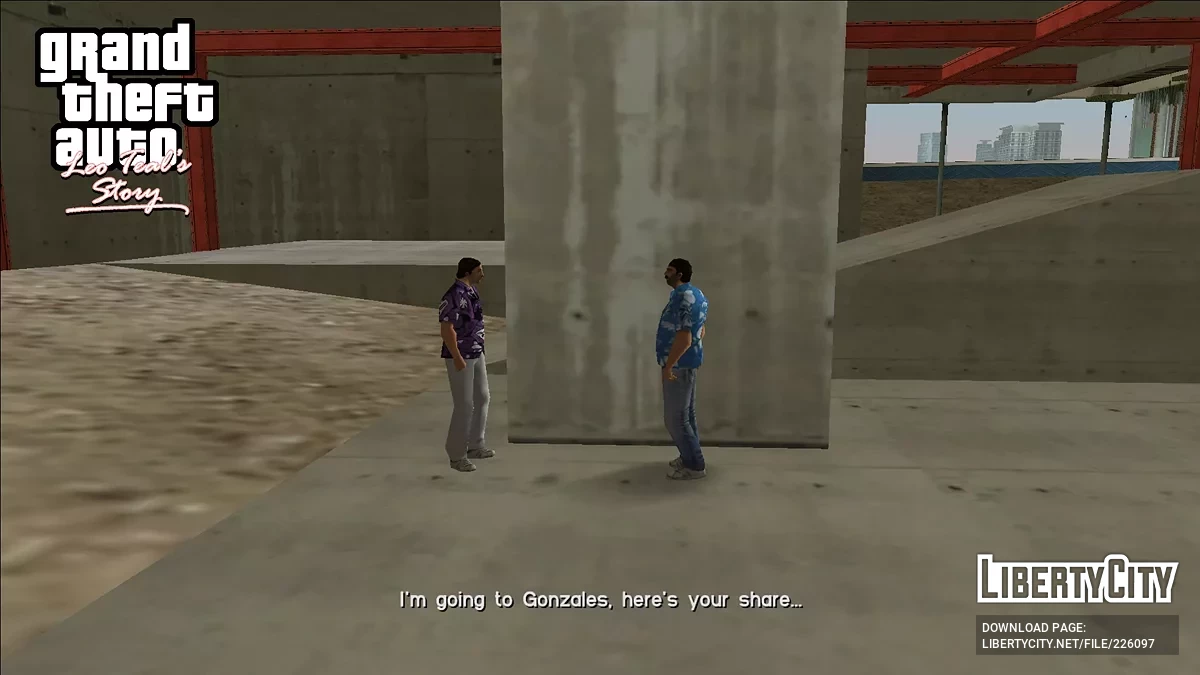 L'histoire de Leo Teal / GTA Vice City