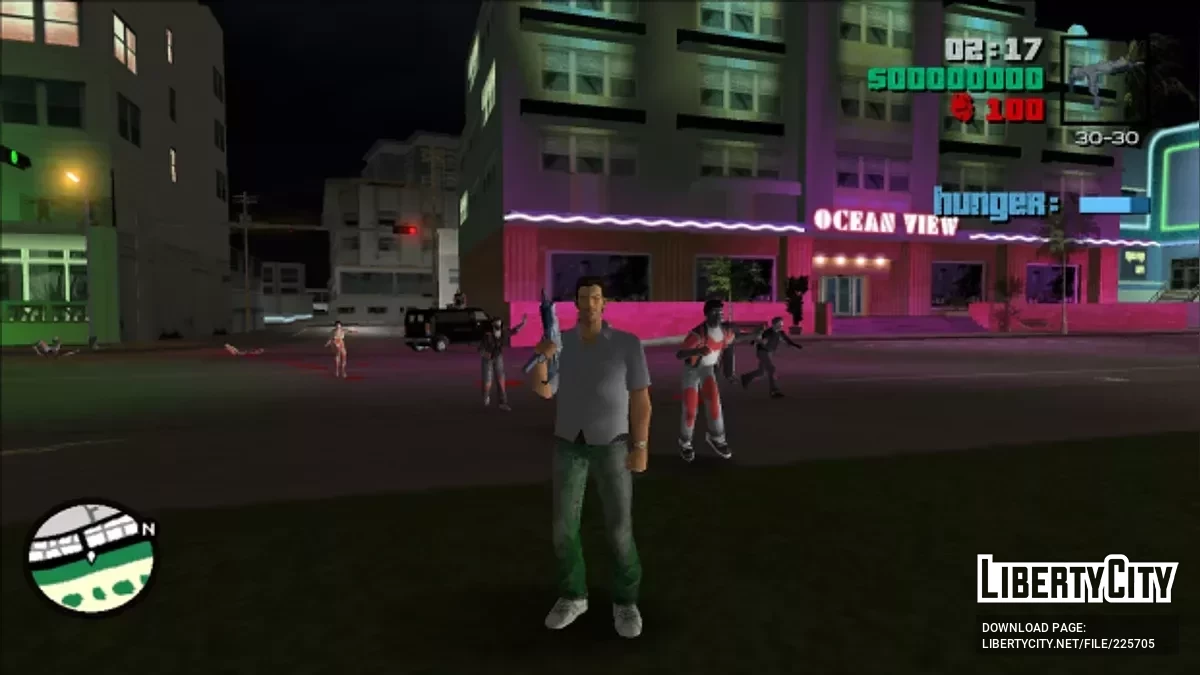 Zumbis Comeram Meu Viceless / GTA Vice City