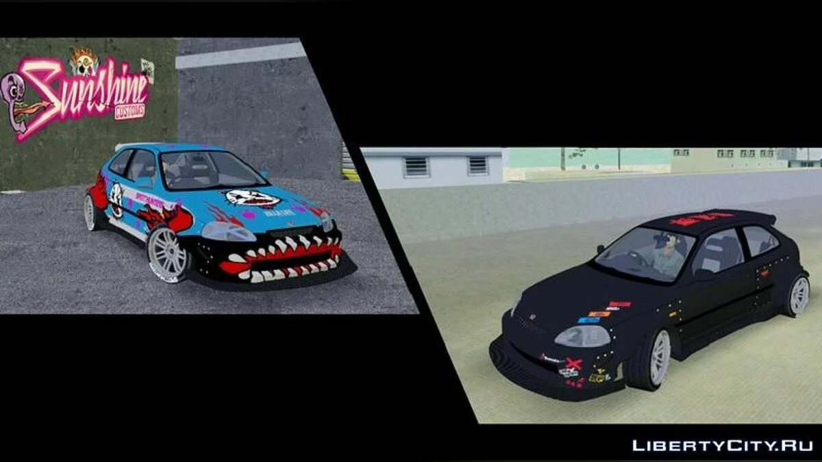 Honda Civic Type R '97 / GTA Vice City
