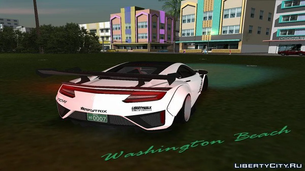 Acura NSX Liberty Walk / GTA Vice City