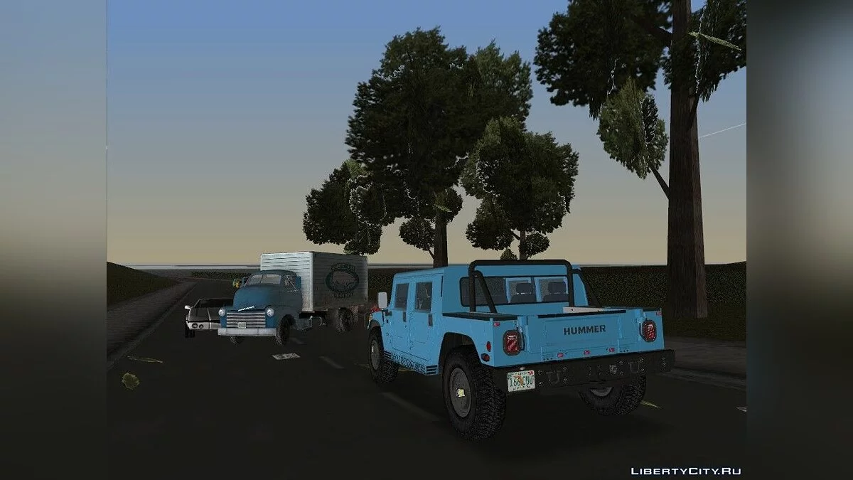 Hummer H1 '1992 Pickup 4-pintu [MVL] / GTA Vice City