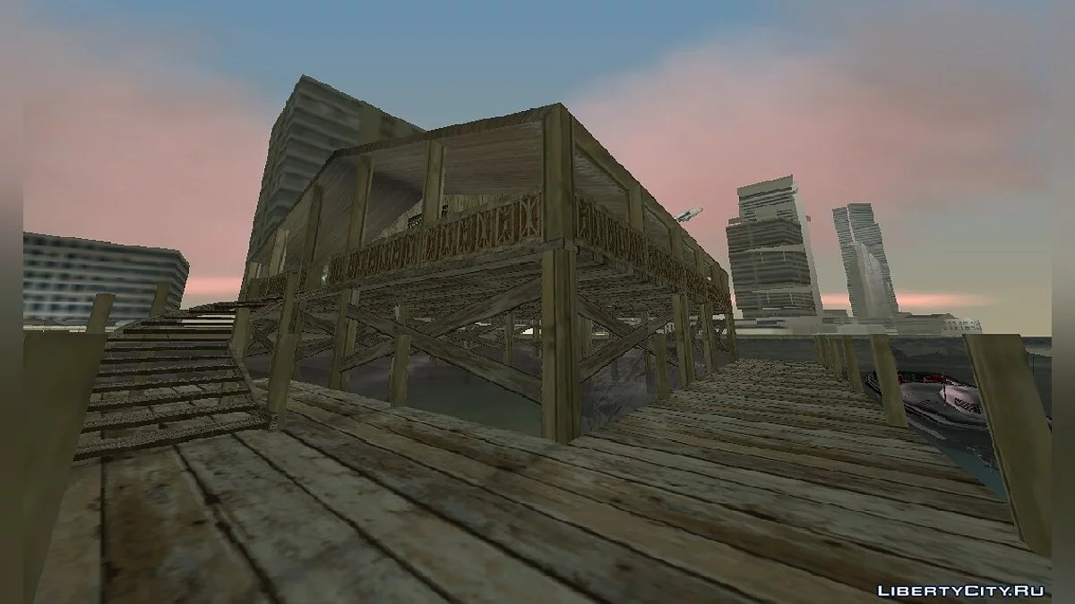 Maison sur l'eau v2 par AnriTool / GTA Vice City