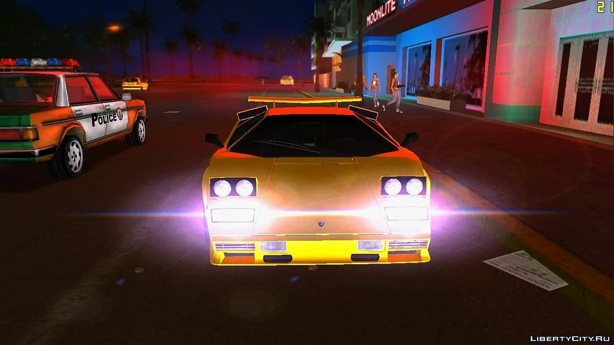 Lamborghini Countach LP5000 QV TT Custom / GTA Vice City