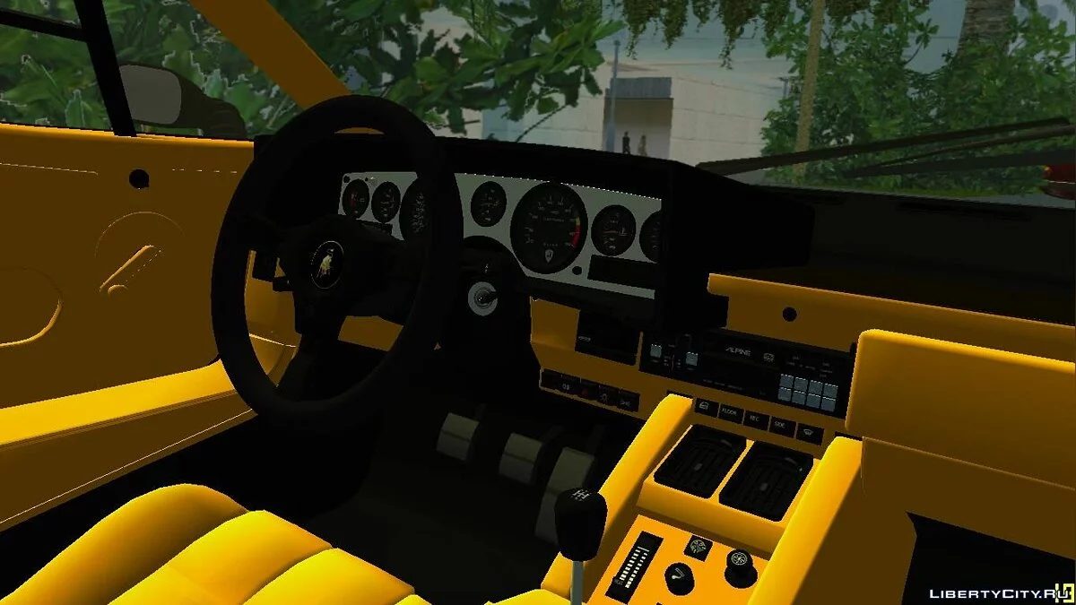 Lamborghini Countach LP5000 QV TT Custom / GTA Vice City