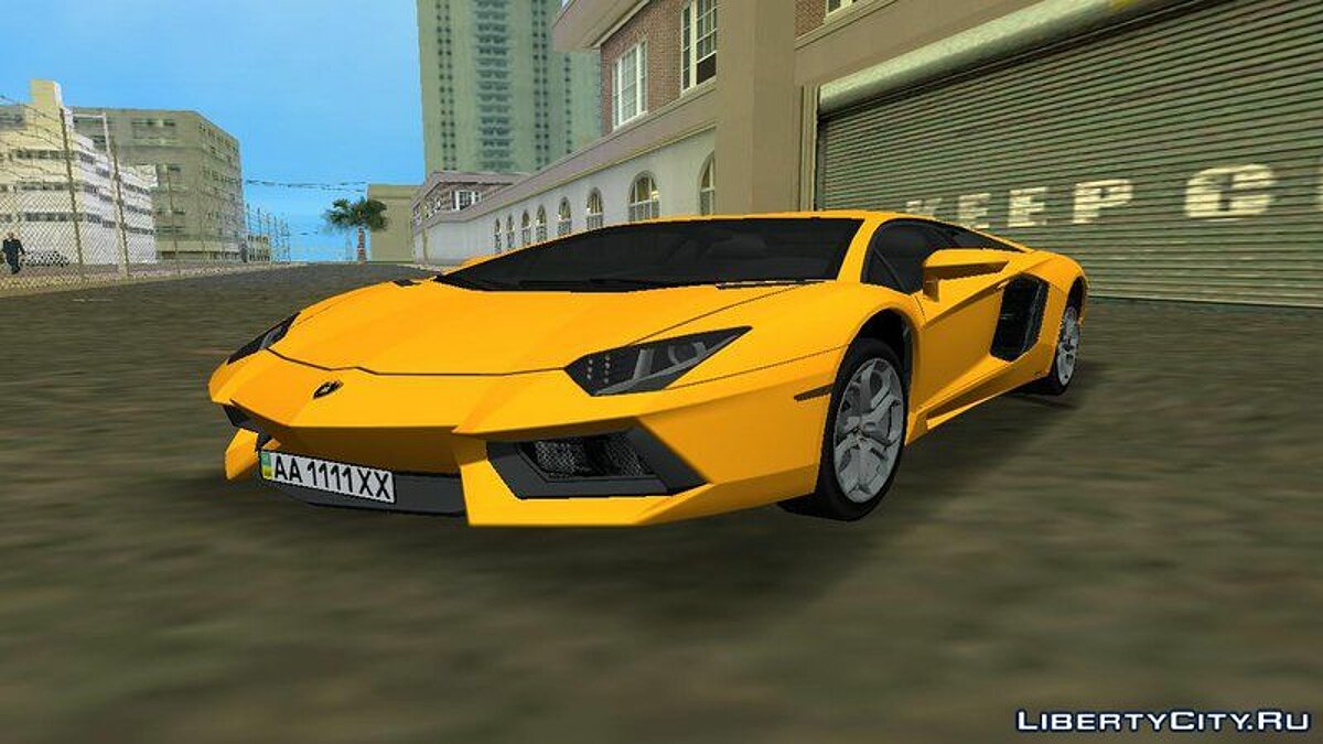 Download Lamborghini Aventador LP700 for GTA Vice City