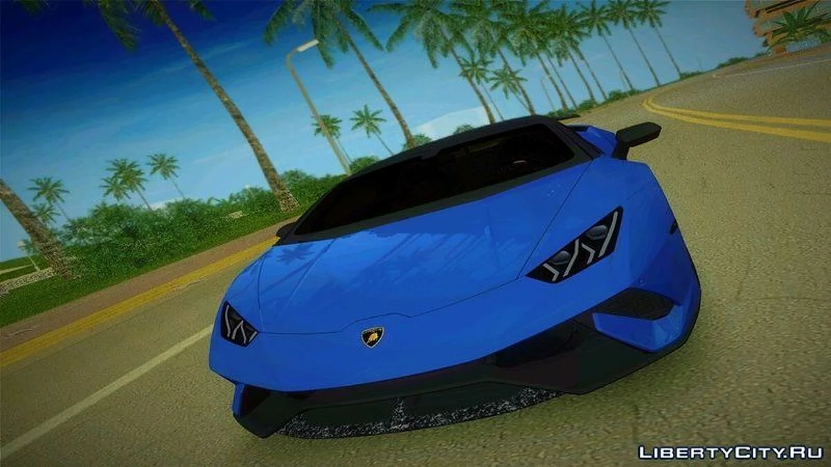 Lamborghini Huracan Performante Spyder / GTA Vice City